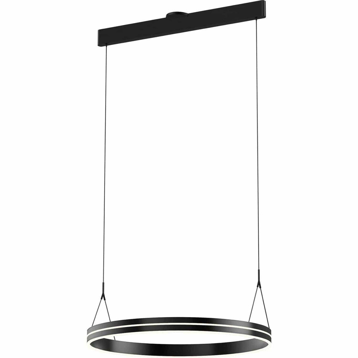 PageOne Lighting - Athena Round LED Chandelier - PP020245-SBB | Montreal Lighting & Hardware