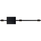 PageOne Lighting - Aurora Off-Center LED Wall Sconce - PW131320-SBB | Montreal Lighting & Hardware