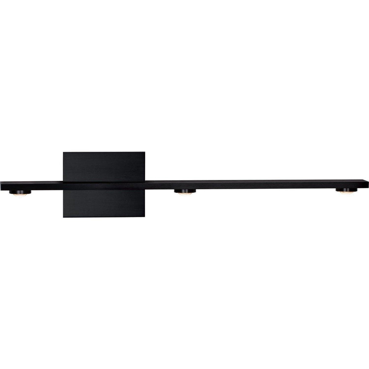 PageOne Lighting - Aurora Off-Center LED Wall Sconce - PW131326-SBB | Montreal Lighting & Hardware