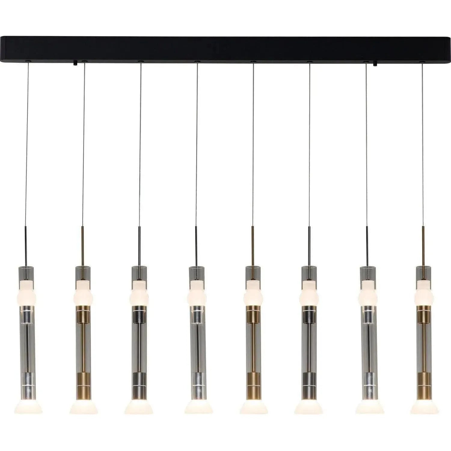 PageOne Lighting - Beam LED Linear Pendant - PP020169-BG/AL/SDG | Montreal Lighting & Hardware