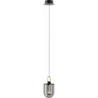 PageOne Lighting - Century LED Pendant - PP121365-SDG/SM | Montreal Lighting & Hardware