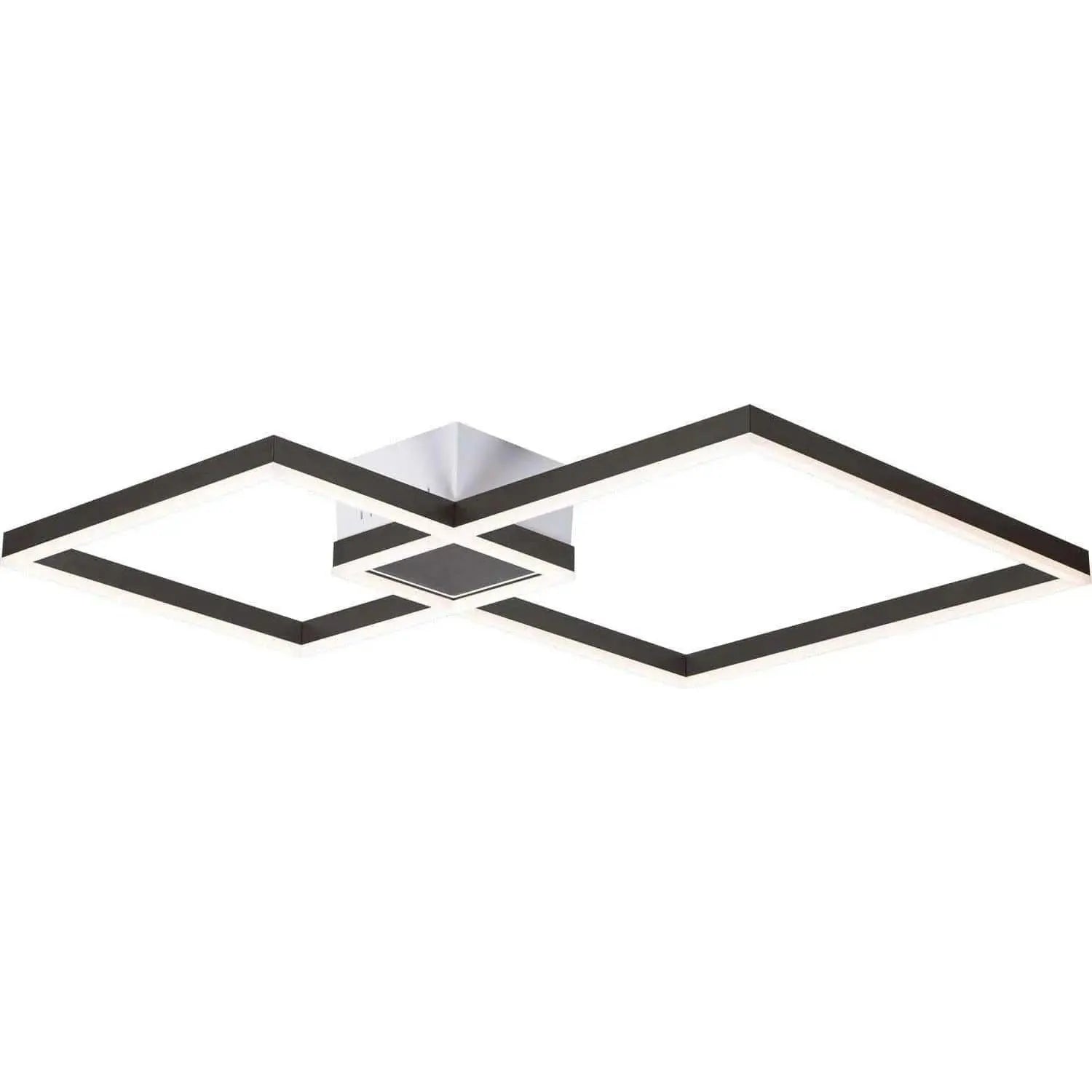 PageOne Lighting - Fractal LED Flush Mount - PC010103-SDG | Montreal Lighting & Hardware