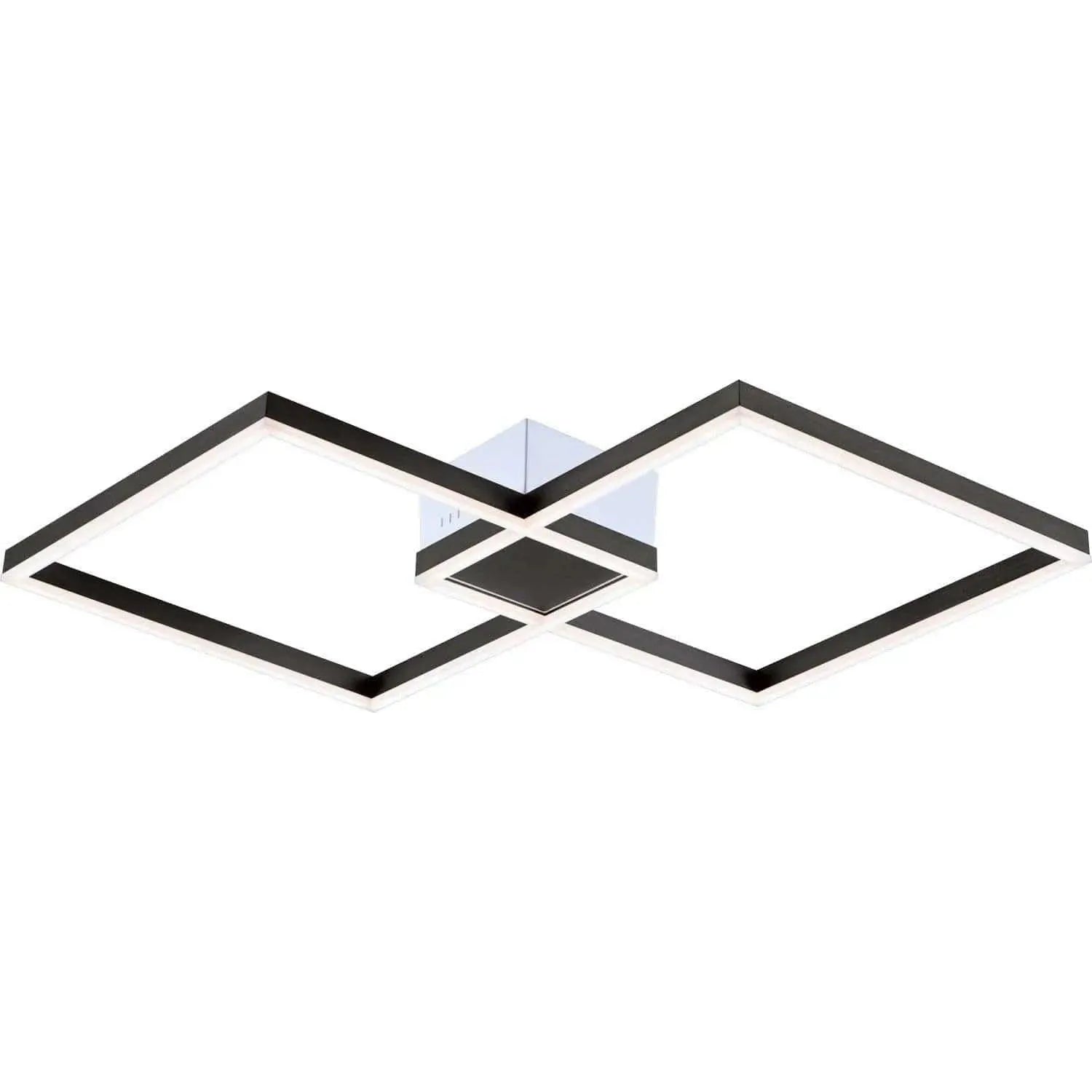 PageOne Lighting - Fractal LED Flush Mount - PC010104-SDG | Montreal Lighting & Hardware