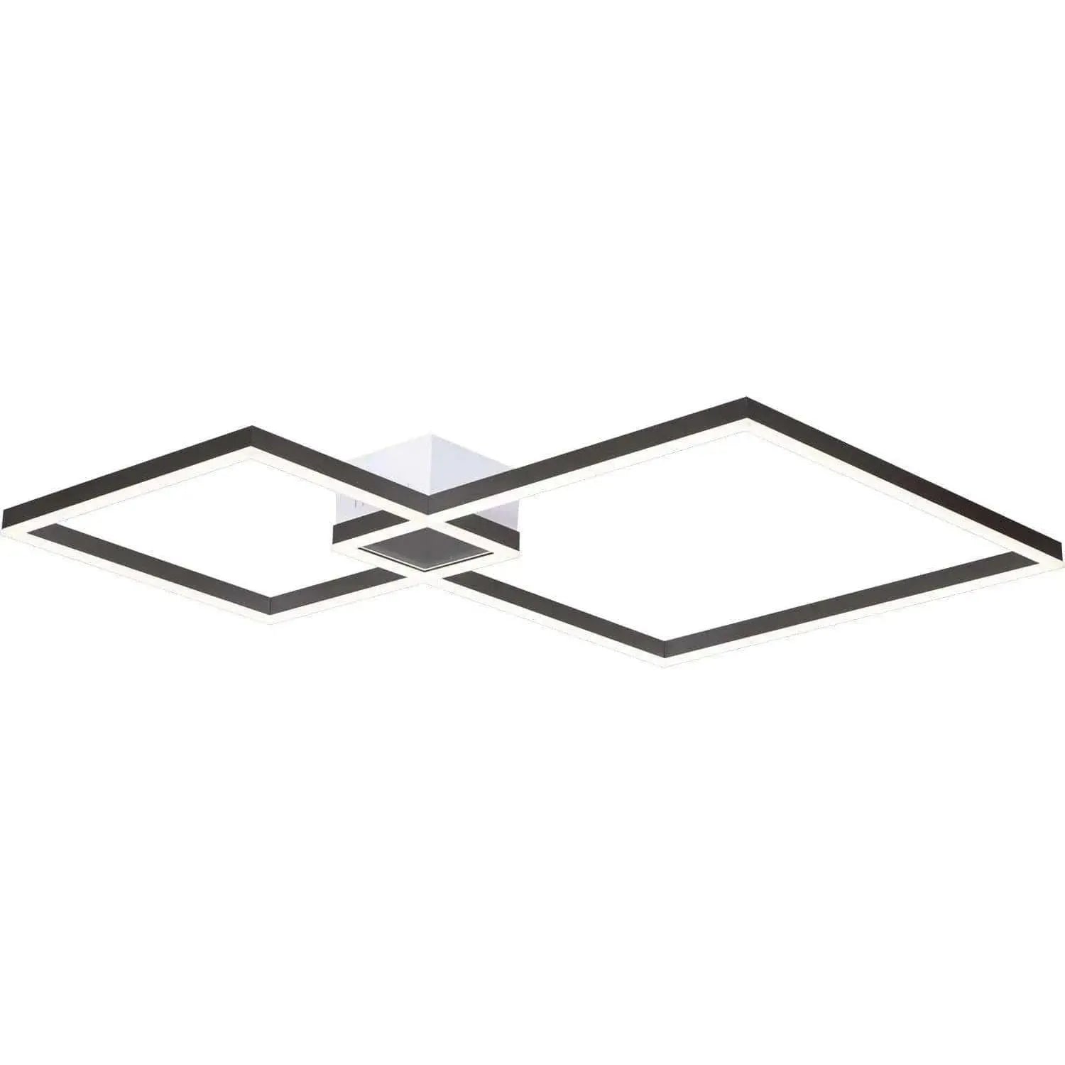 PageOne Lighting - Fractal LED Flush Mount - PC010105-SDG | Montreal Lighting & Hardware