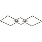 PageOne Lighting - Fractal LED Flush Mount - PC010107-SDG | Montreal Lighting & Hardware