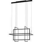 PageOne Lighting - Geometry LED Chandelier - PP121463-SDG | Montreal Lighting & Hardware