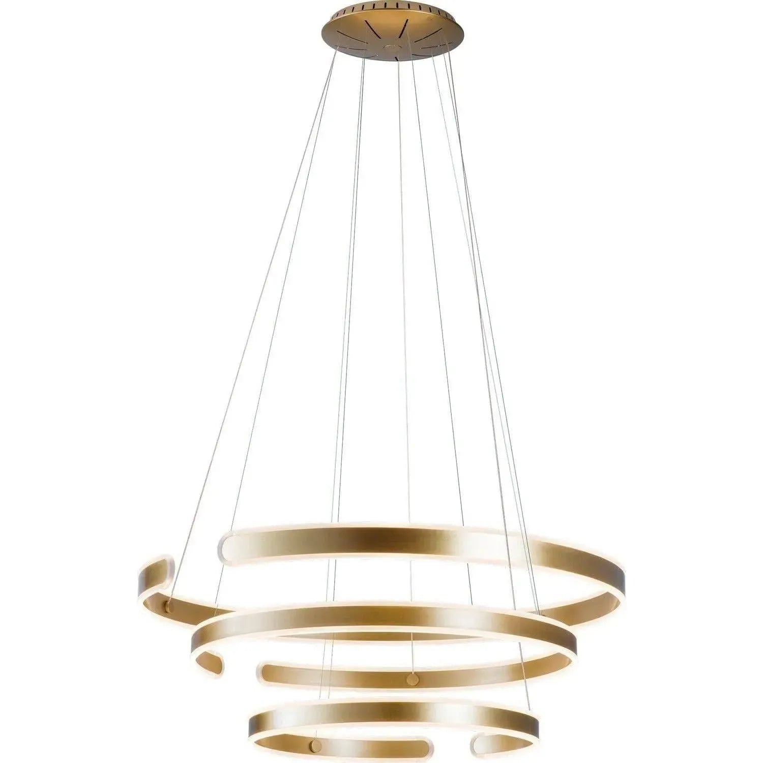 PageOne Lighting - Gianni Three-Tier LED Pendant - PP020109-BC | Montreal Lighting & Hardware