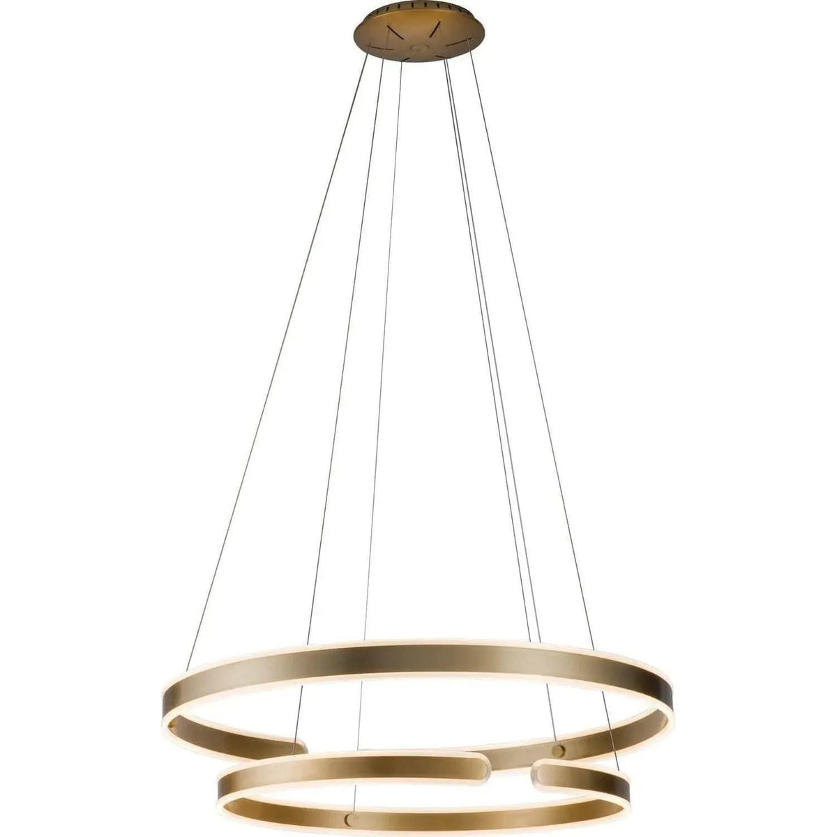 PageOne Lighting - Gianni Two-Tier LED Pendant - PP020110-BC | Montreal Lighting & Hardware