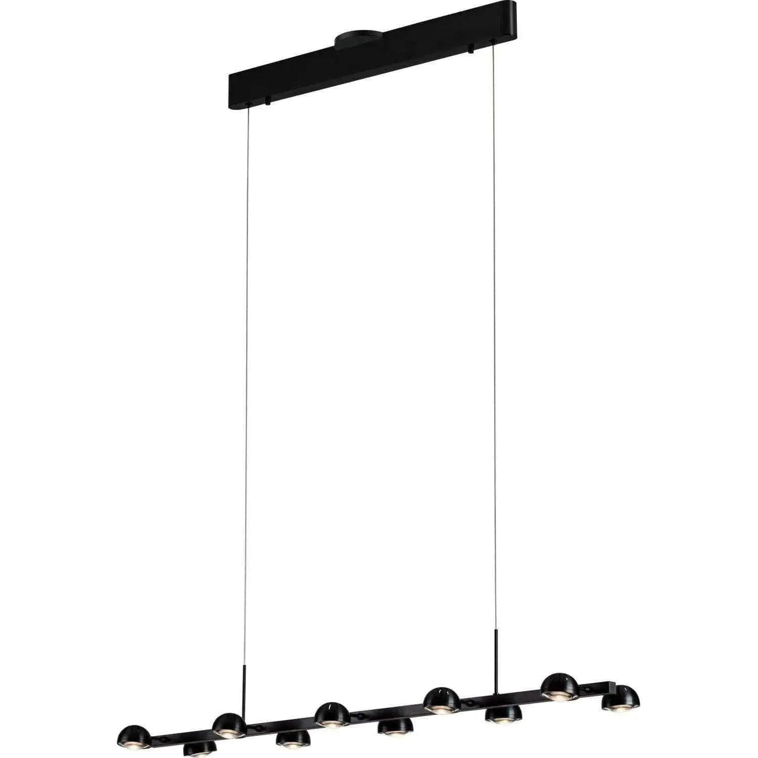 PageOne Lighting - Horoscope LED Linear Pendant - PP121460-SDG | Montreal Lighting & Hardware