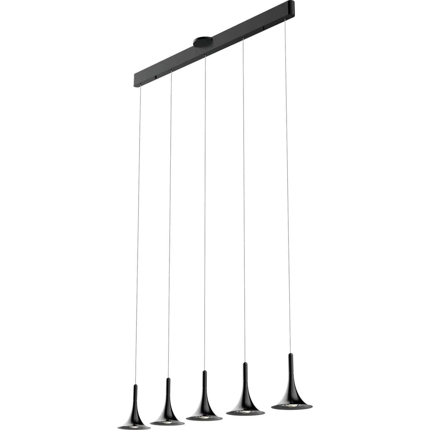 PageOne Lighting - Jazz LED Linear Pendant - PP020127-SDG | Montreal Lighting & Hardware