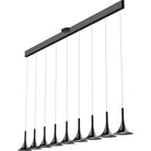 PageOne Lighting - Jazz LED Linear Pendant - PP020239-SDG | Montreal Lighting & Hardware