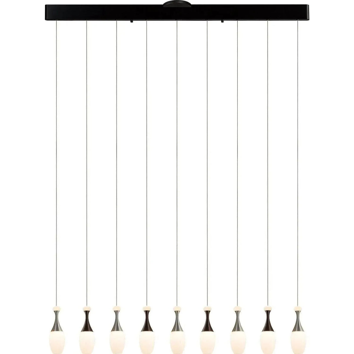 PageOne Lighting - La Botella Linear LED Pendant - PP121235-DT/AL | Montreal Lighting & Hardware