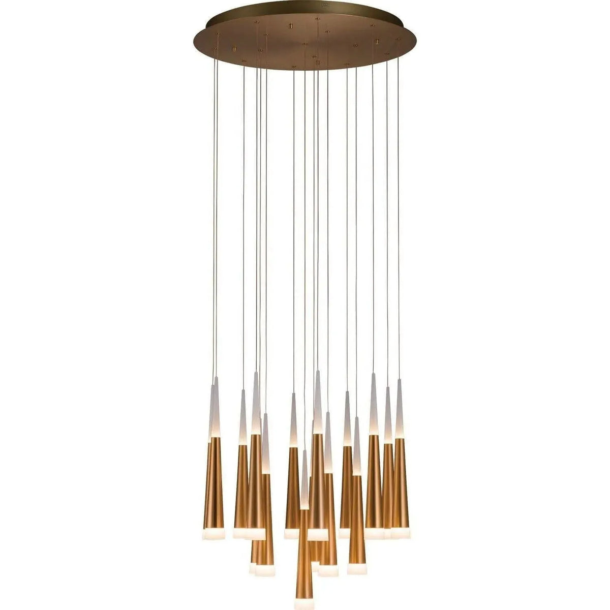 PageOne Lighting - Meteor LED Chandelier - PP120105-BG | Montreal Lighting & Hardware