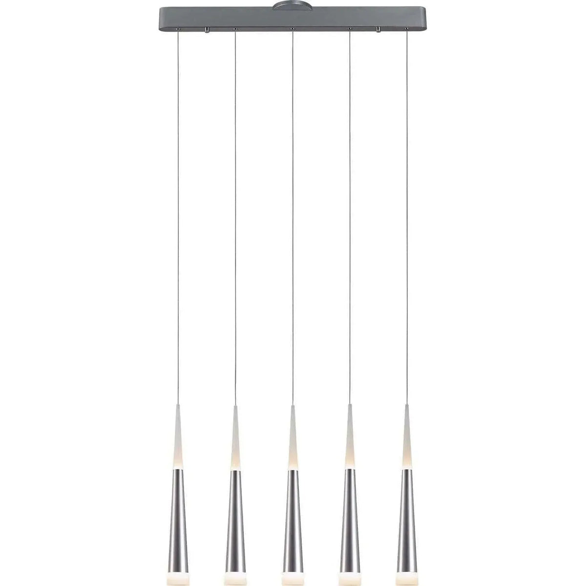 PageOne Lighting - Meteor Linear LED Pendant - PP120102-AL | Montreal Lighting & Hardware