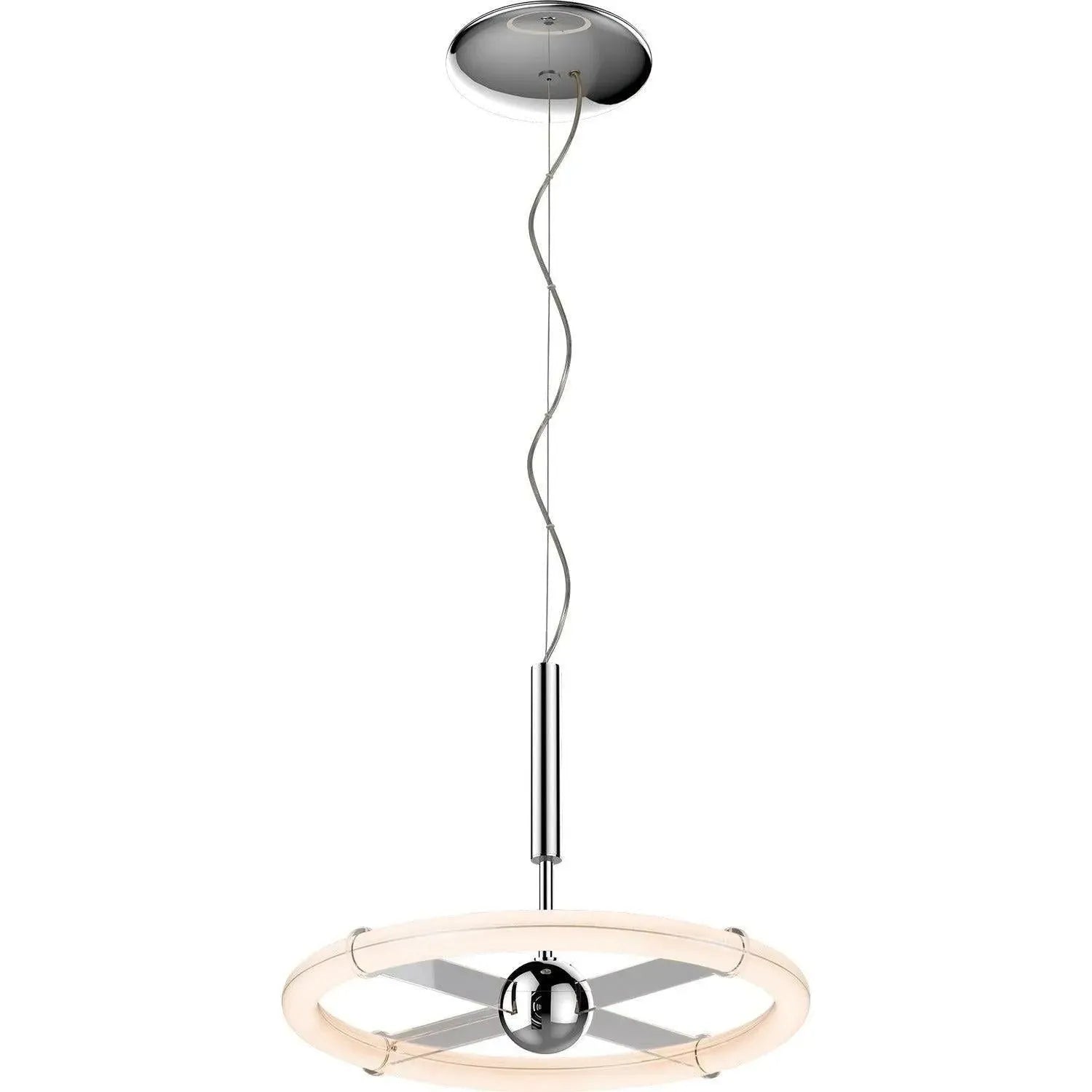 PageOne Lighting - Orbit LED Pendant - PP020152-CM | Montreal Lighting & Hardware