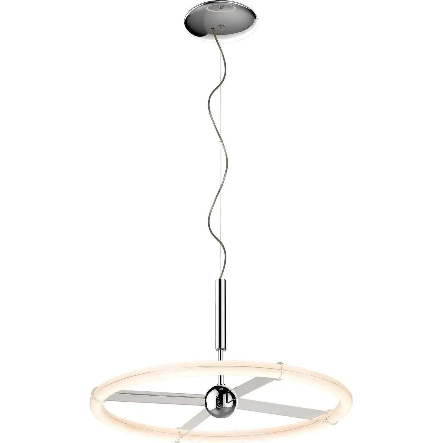 PageOne Lighting - Orbit LED Pendant - PP020152-CM | Montreal Lighting & Hardware