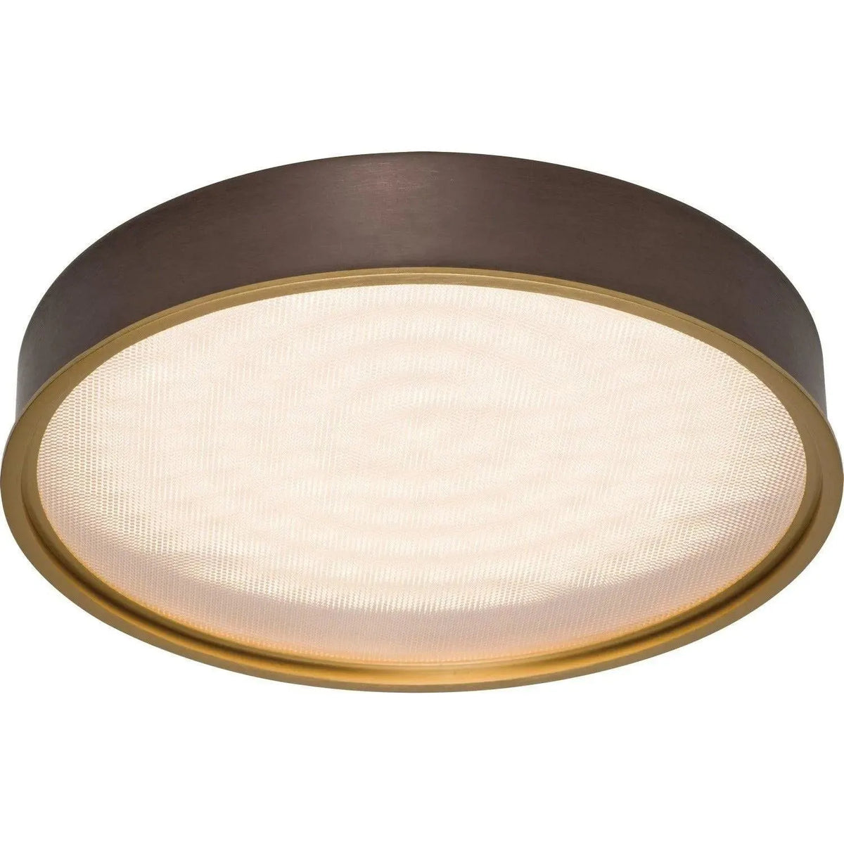 PageOne Lighting - Pan Round LED Flush Mount - PC111070-DT | Montreal Lighting & Hardware