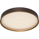 PageOne Lighting - Pan Round LED Flush Mount - PC111071-DT | Montreal Lighting & Hardware