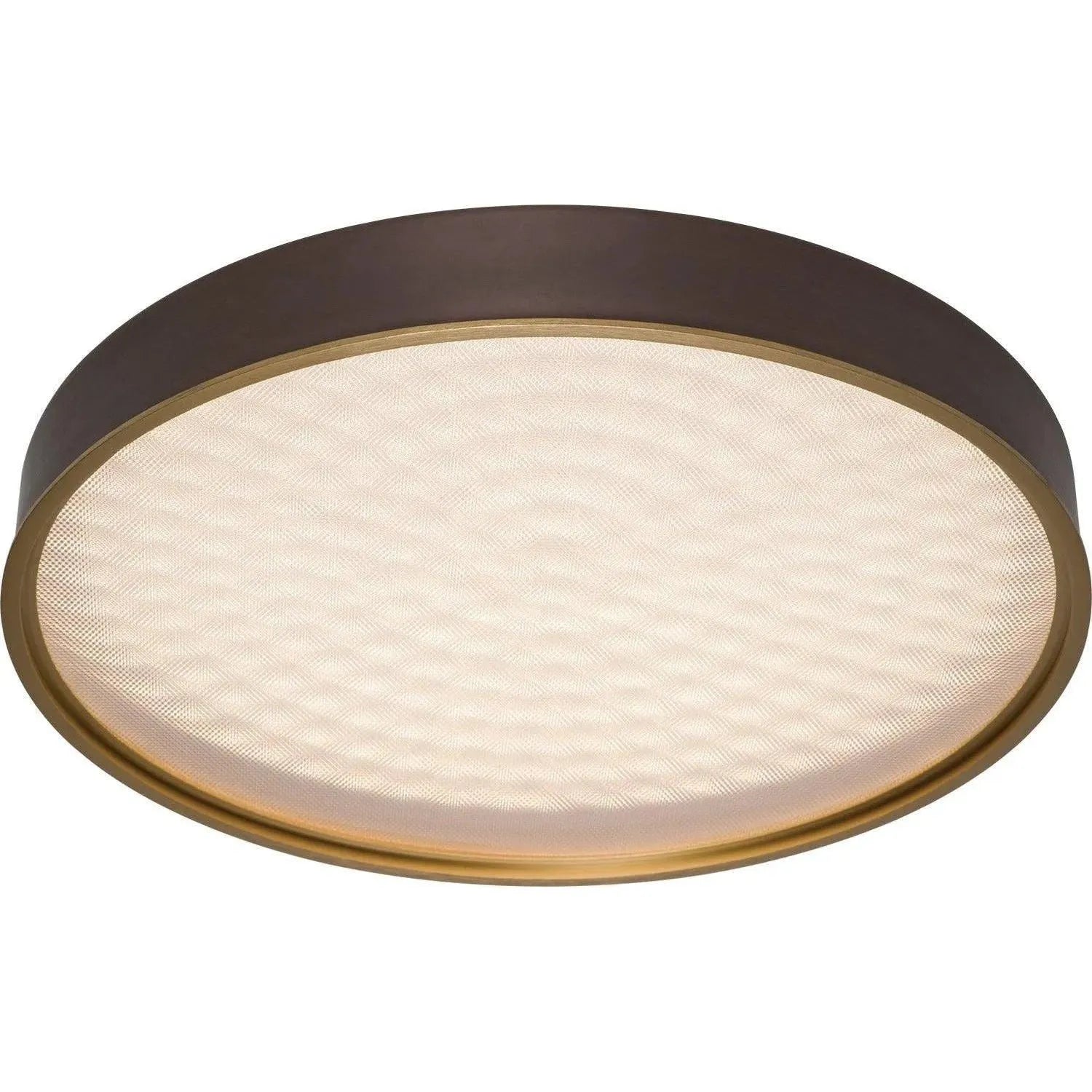 PageOne Lighting - Pan Round LED Flush Mount - PC111071-DT | Montreal Lighting & Hardware