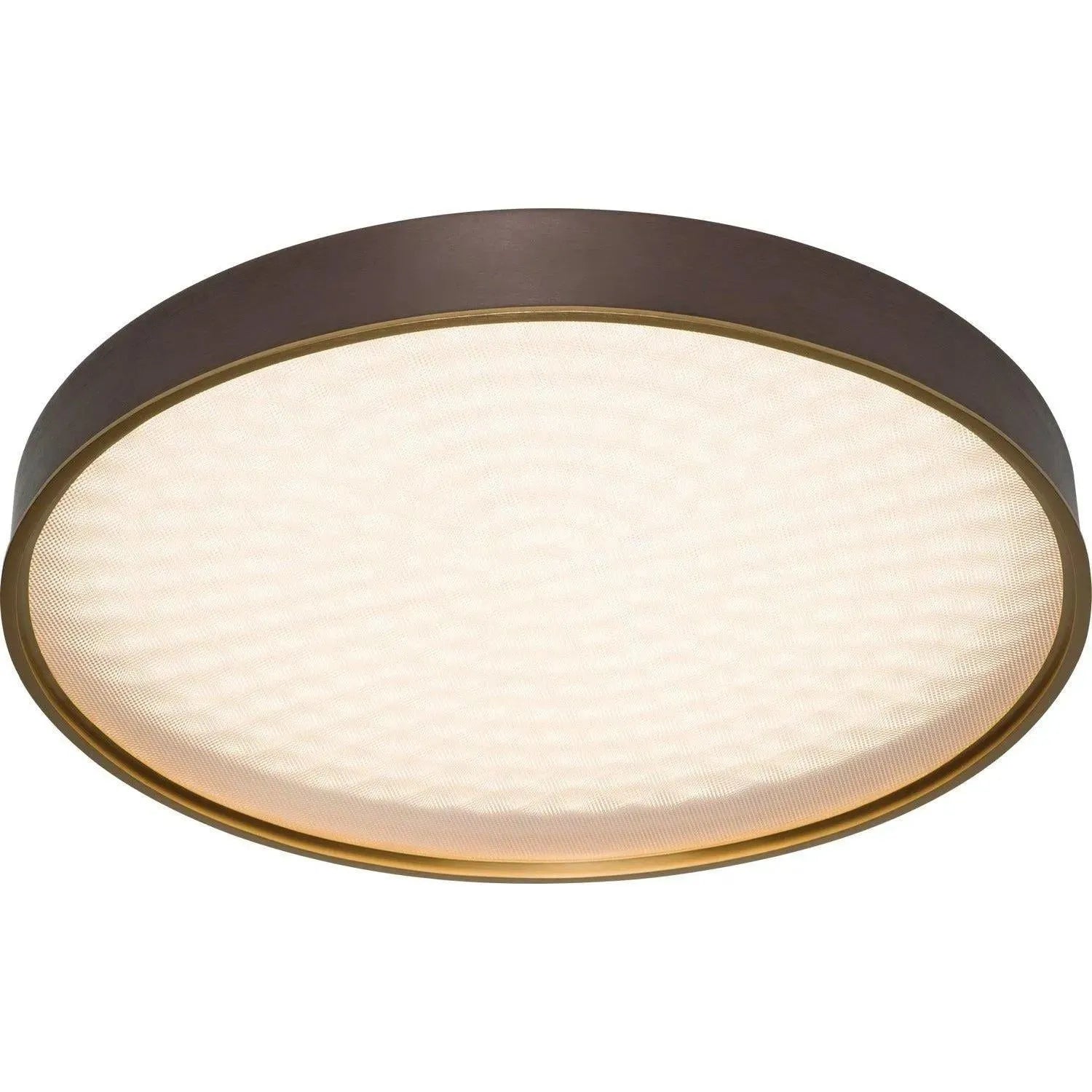 PageOne Lighting - Pan Round LED Flush Mount - PC111072-DT | Montreal Lighting & Hardware