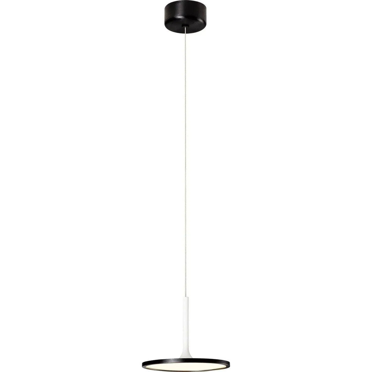 PageOne Lighting - Piano LED Pendant - PP020058-BBK/MH | Montreal Lighting & Hardware