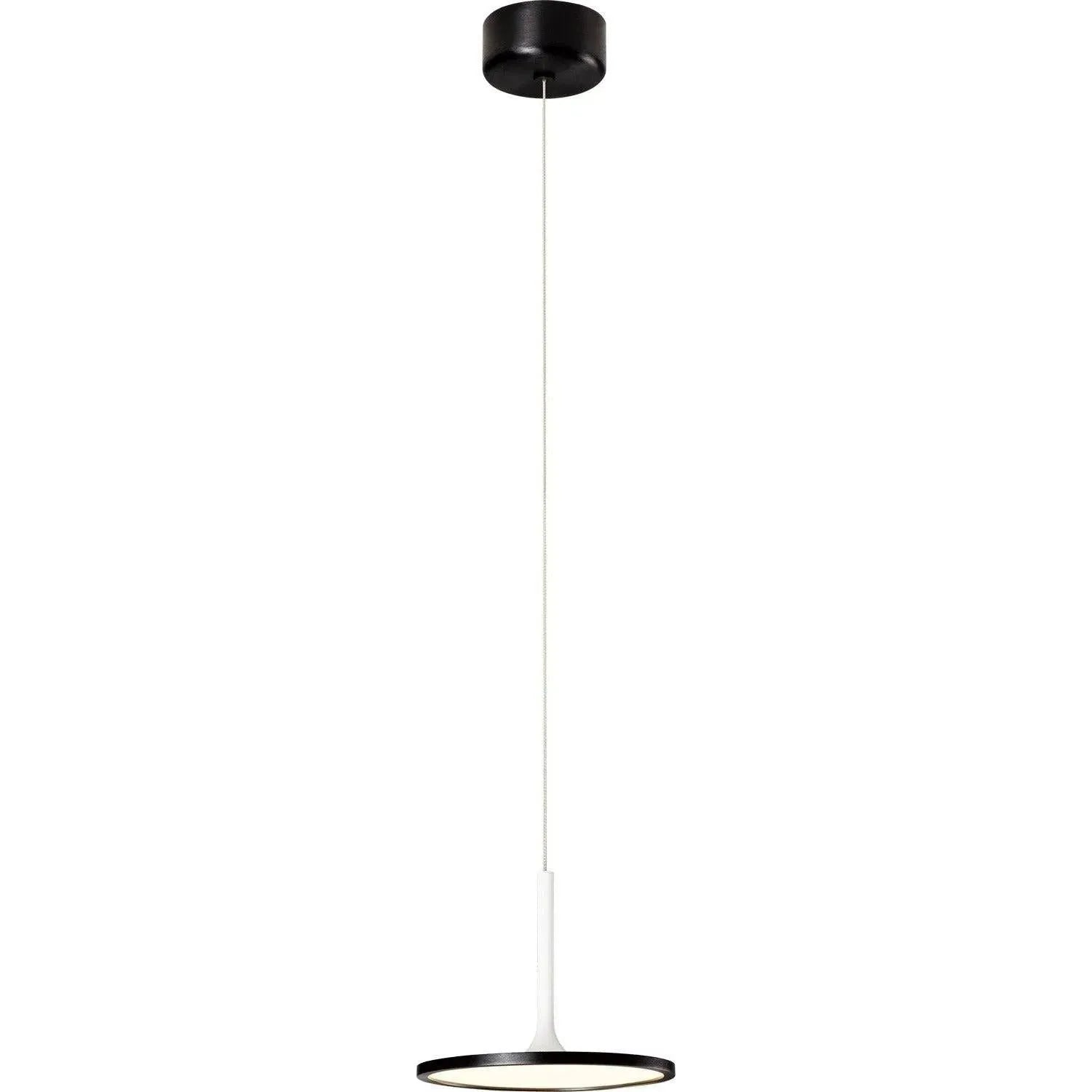 PageOne Lighting - Piano LED Pendant - PP020058-BBK/MH | Montreal Lighting & Hardware