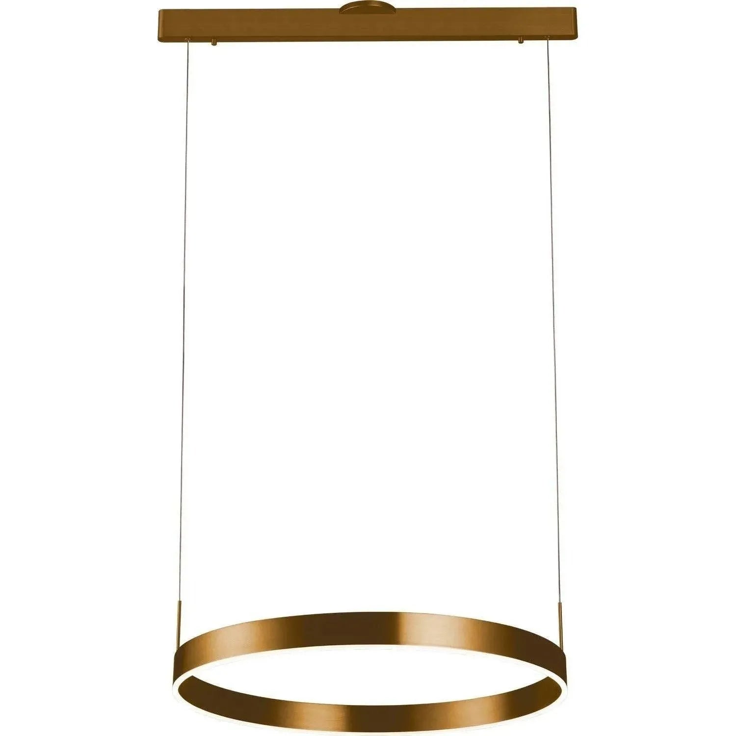 PageOne Lighting - Prometheus LED Pendant - PP120281-BG | Montreal Lighting & Hardware