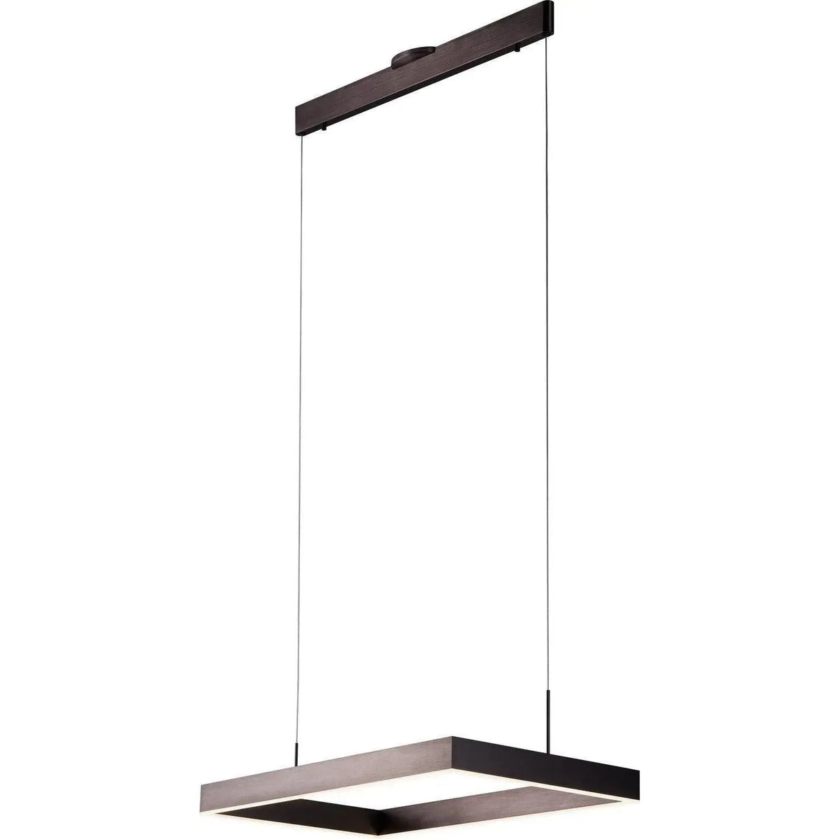 PageOne Lighting - Prometheus Rectangular Square LED Pendant - PP121121-DT | Montreal Lighting & Hardware