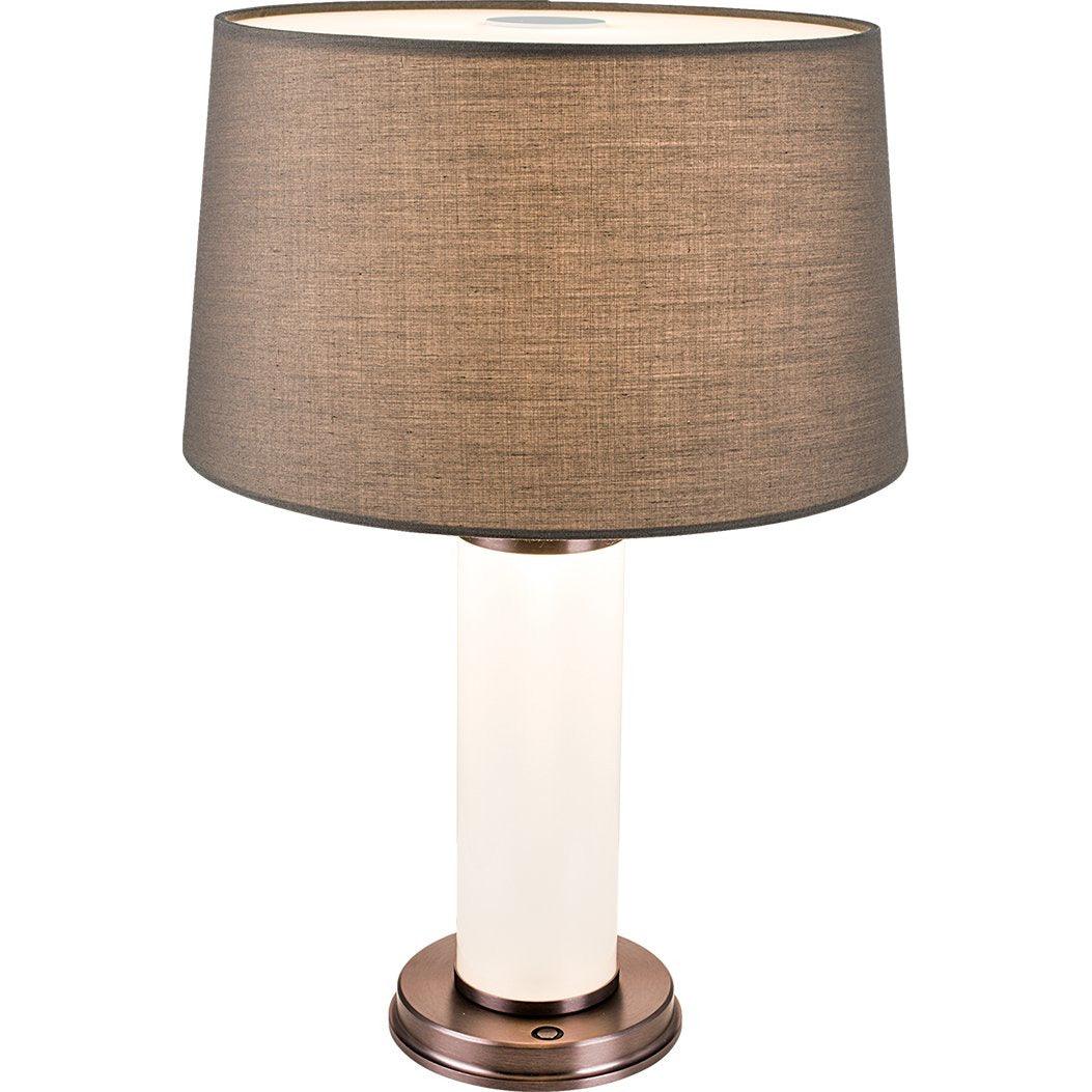 PageOne Lighting - Quintas LED Table Lamp - PT140918-DT/GG | Montreal Lighting & Hardware