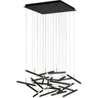 PageOne Lighting - Seesaw LED Chandelier - PP020236-SDG | Montreal Lighting & Hardware