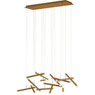 PageOne Lighting - Seesaw Linear LED Chandelier - PP020238-BC | Montreal Lighting & Hardware