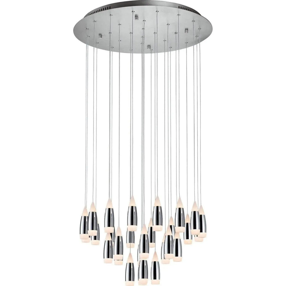 PageOne Lighting - Tear LED Chandelier - PP020097-CM | Montreal Lighting & Hardware