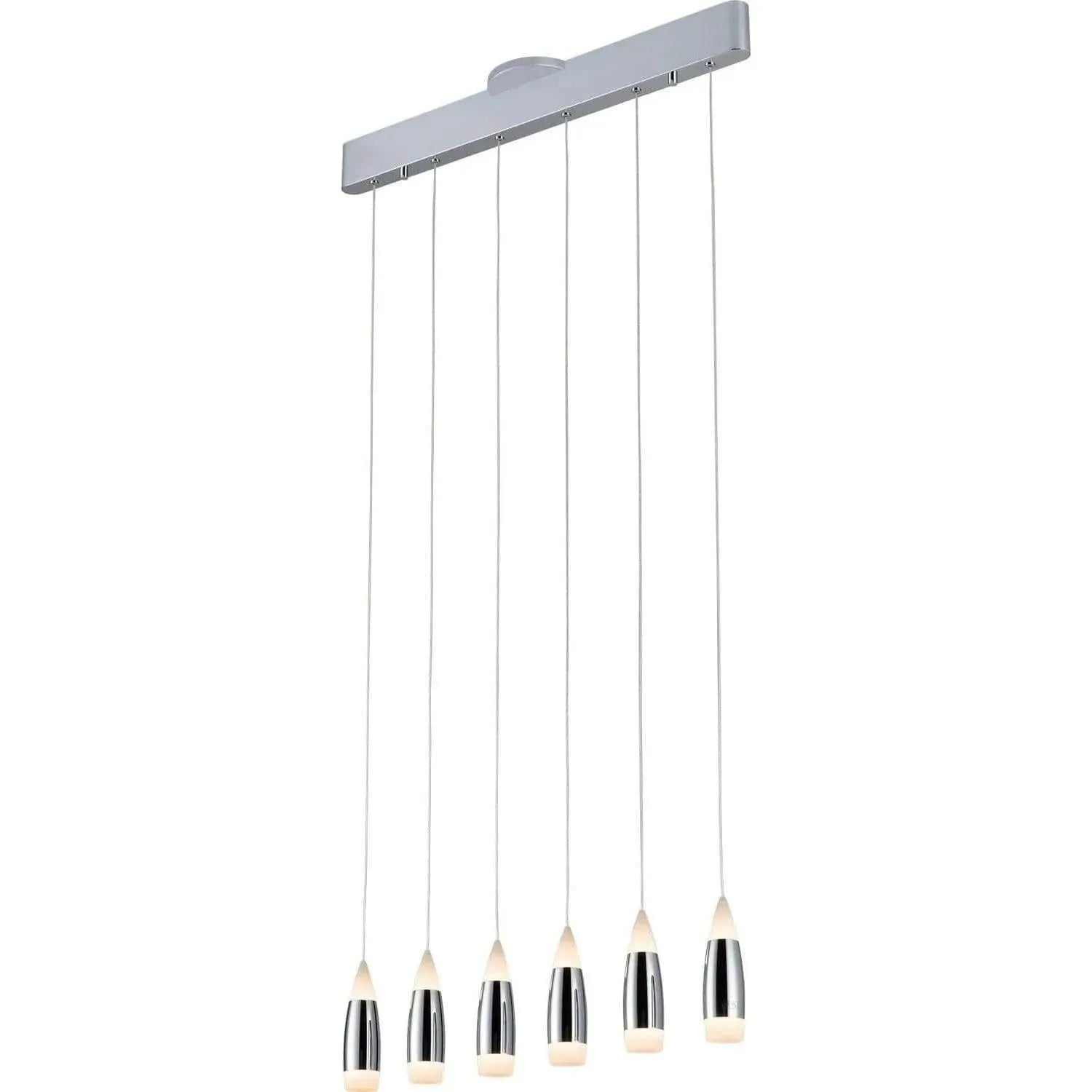 PageOne Lighting - Tear Linear LED Pendant - PP020021-CM | Montreal Lighting & Hardware