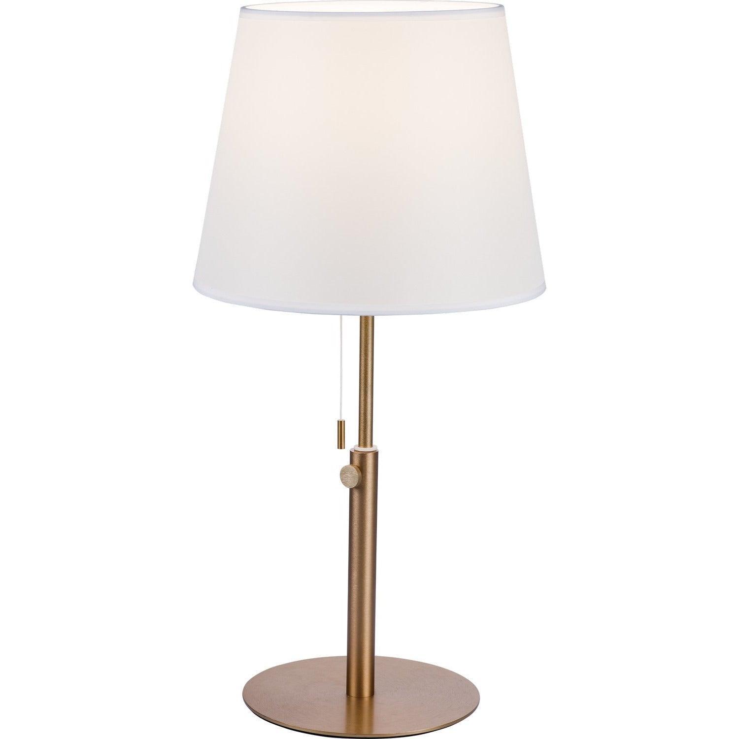 PageOne Lighting - Vera LED Table Lamp - PT040033-BC/WH | Montreal Lighting & Hardware