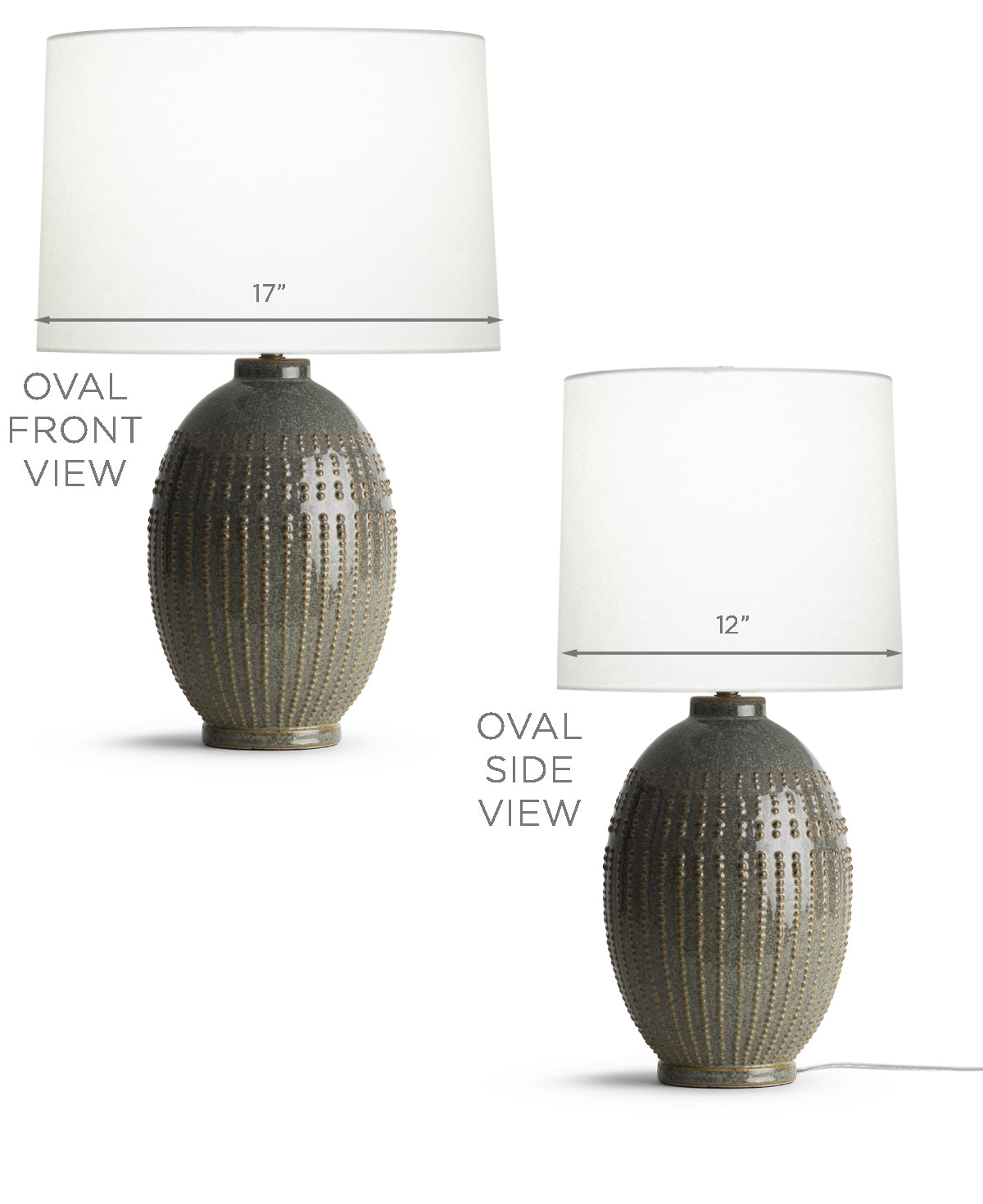 Pearl Table Lamp - FLO-4738-OVAL-OWL