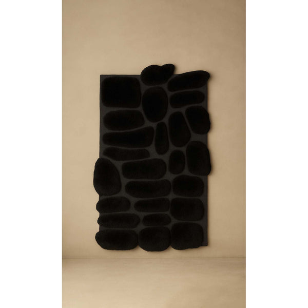 Tapis en laine biologique Pebble - Tapis artisanal