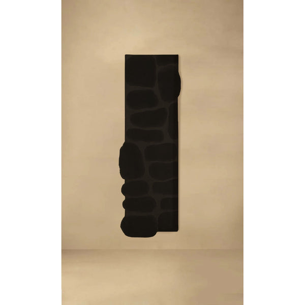 Tapis de couloir en laine biologique Pebble - Tapis artisanal