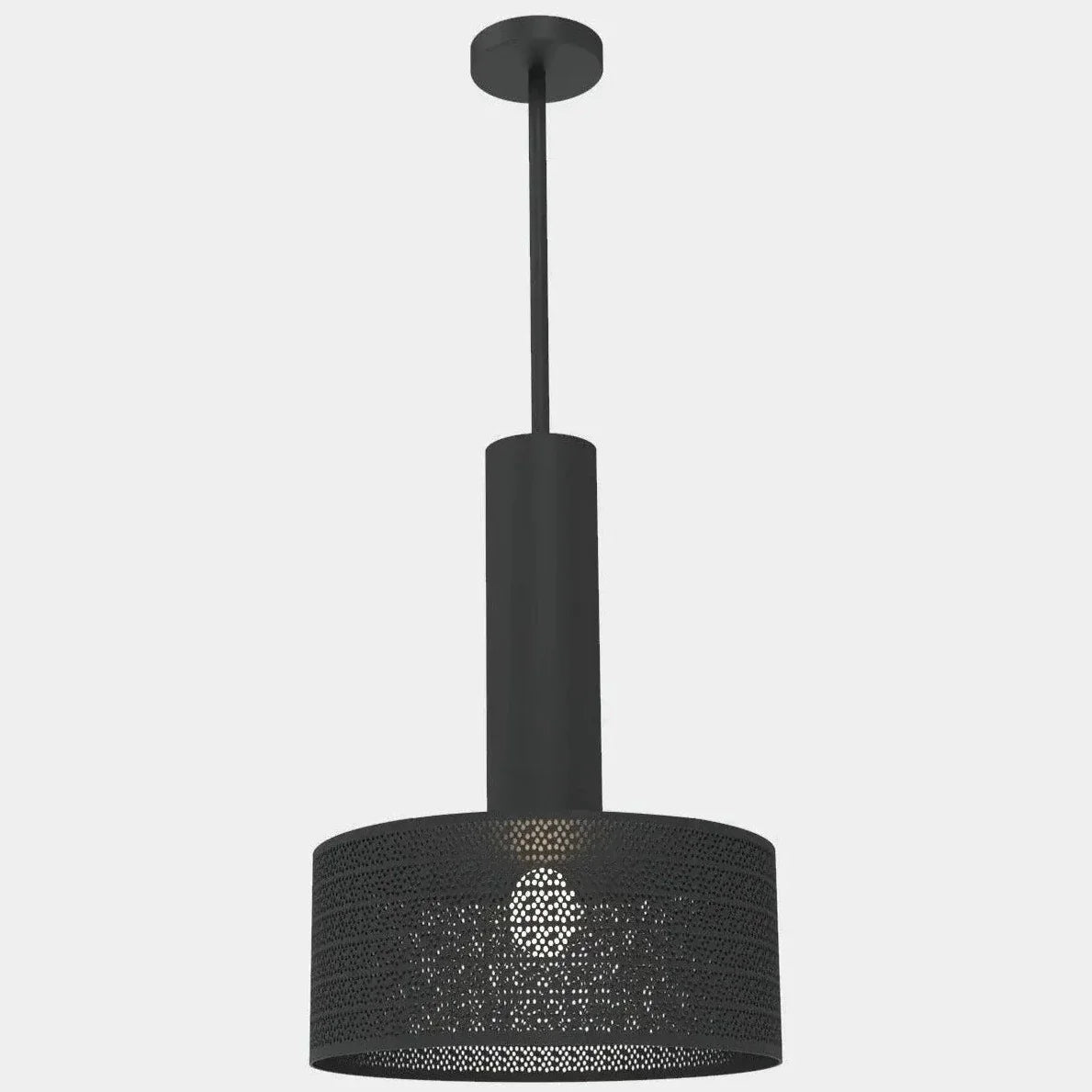 Dounia Home - DH-ALUTUBPEN-MD-MGM - Alula Tubular Pendant Light - Matte Gun Metal