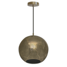 Dounia Home - DH-NAJREVPEN-SM-BRS - Najma Reversed Pendant Light - Polished Brass