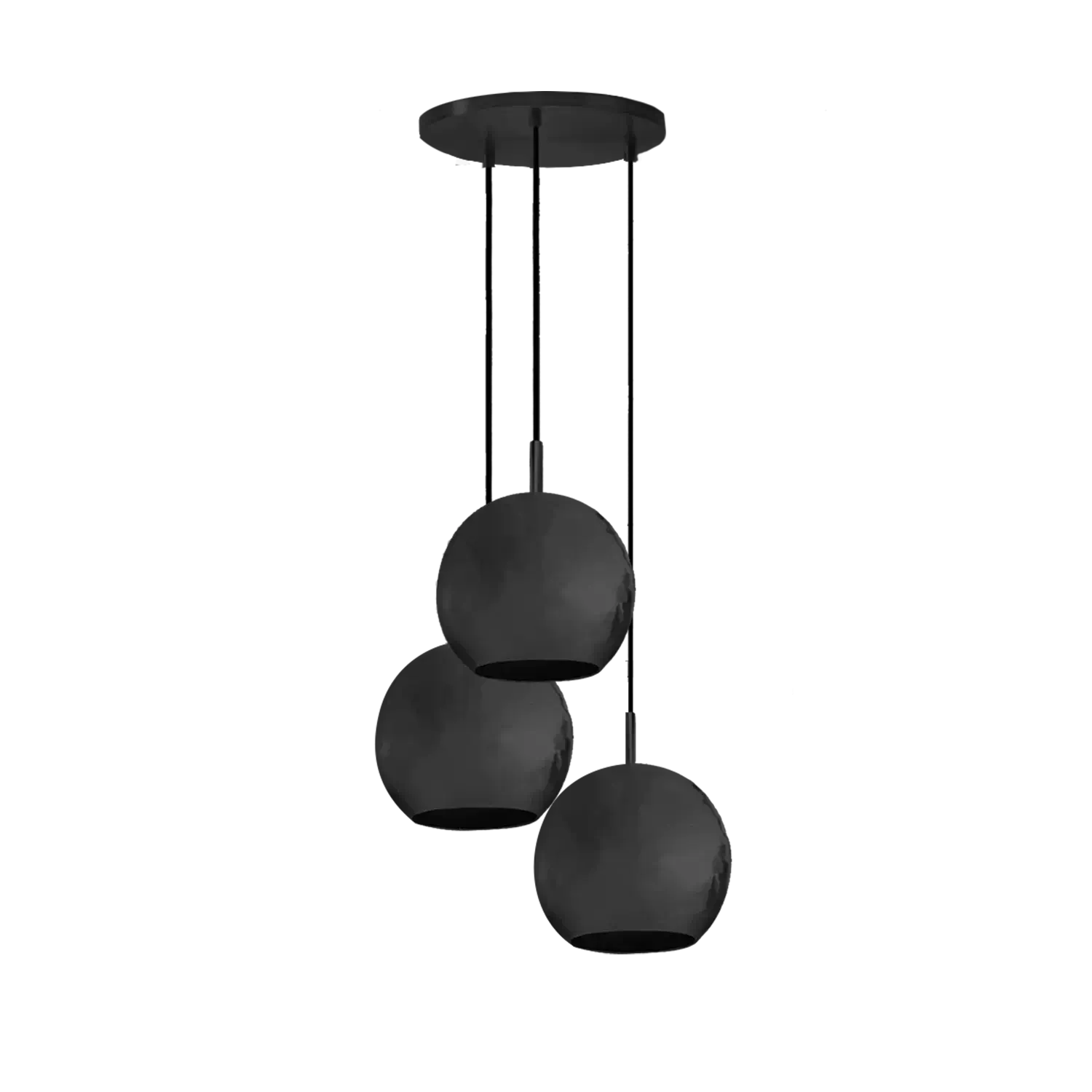 Dounia Home - DH-MISMULGLO-LG-BRS - Mishal Multi-Globe Chandelier - Polished Brass