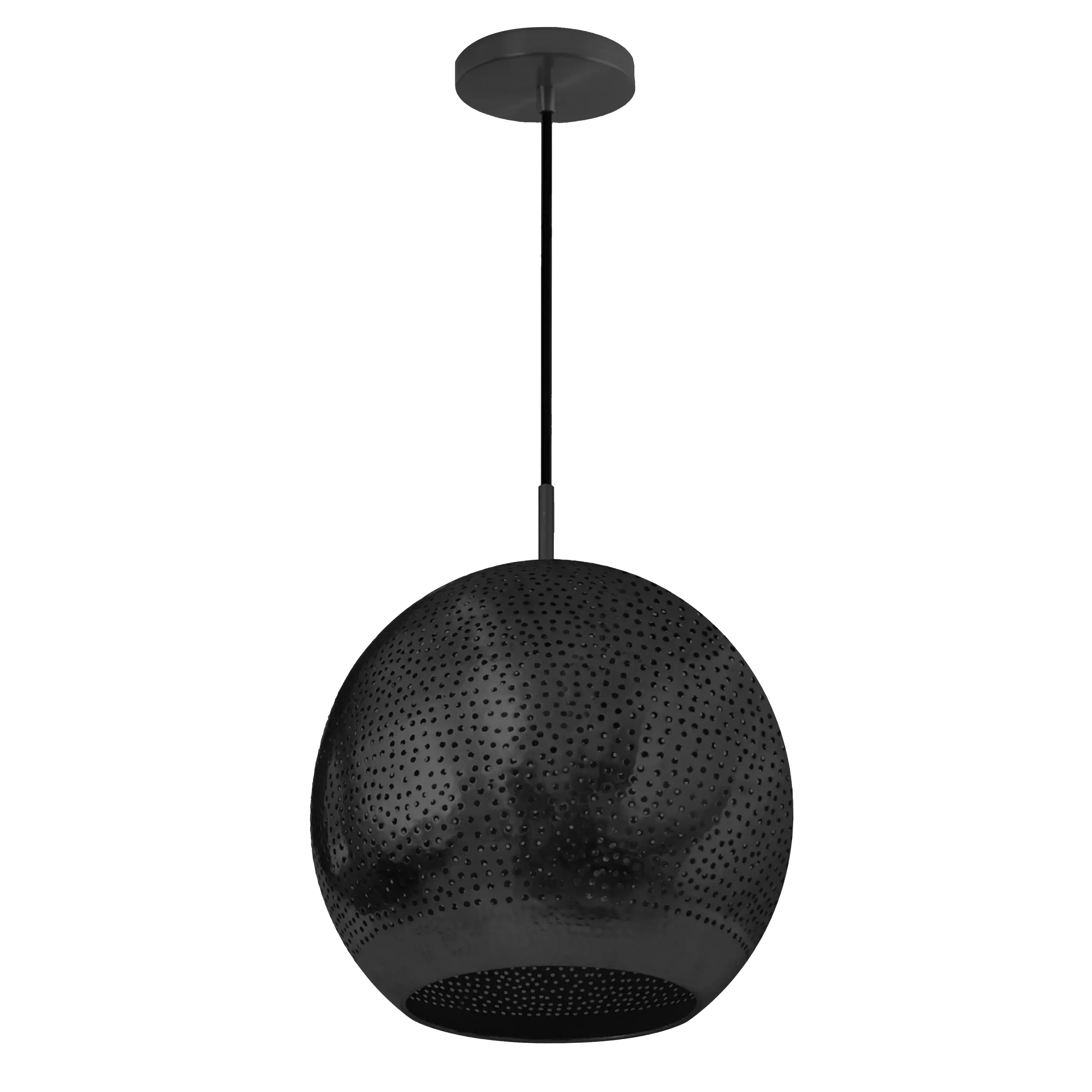 Dounia Home - DH-SHAPENLIG-MD-PC - Shams Pendant Light - Polished Copper