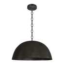 Dounia Home - DH-DOMPENLIG-SM-PC-3FT - Dome Pendant Light - Polished Copper