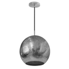 Dounia Home - DH-SHAPENLIG-SM-MGM - Shams Pendant Light - Matte Gun Metal