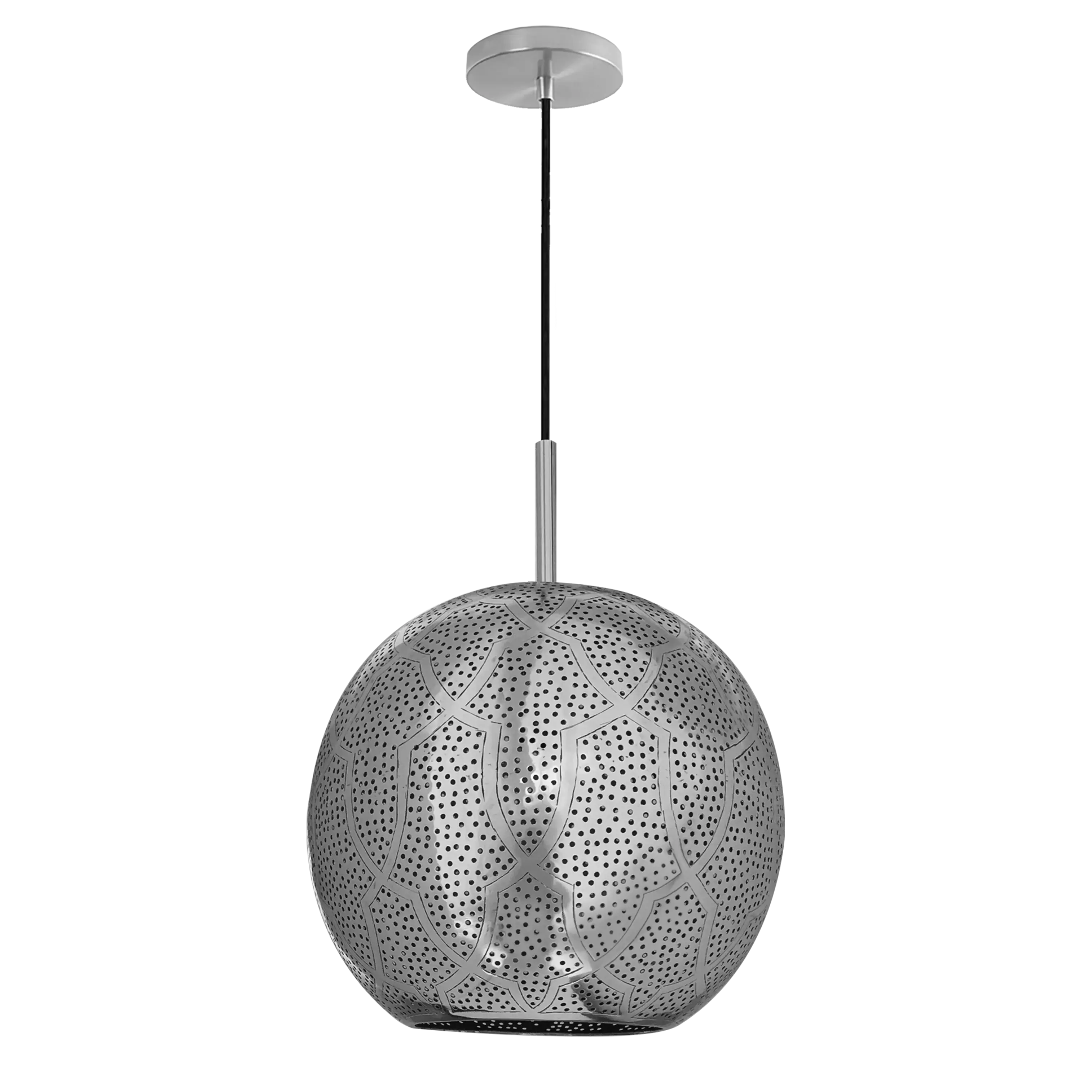 Dounia Home - DH-ARIPENLIG-MD-BRS - Aria Pendant Light - Polished Brass