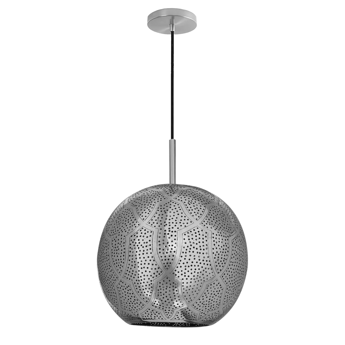 Dounia Home - DH-ARIPENLIG-MD-BRS - Aria Pendant Light - Polished Brass