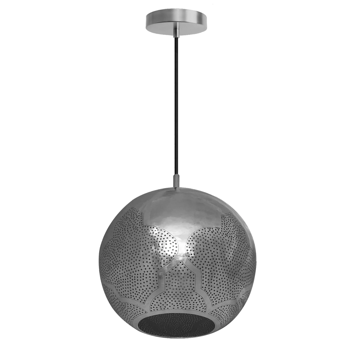 Dounia Home - DH-NAJREVPEN-SM-PC - Najma Reversed Pendant Light - Polished Copper