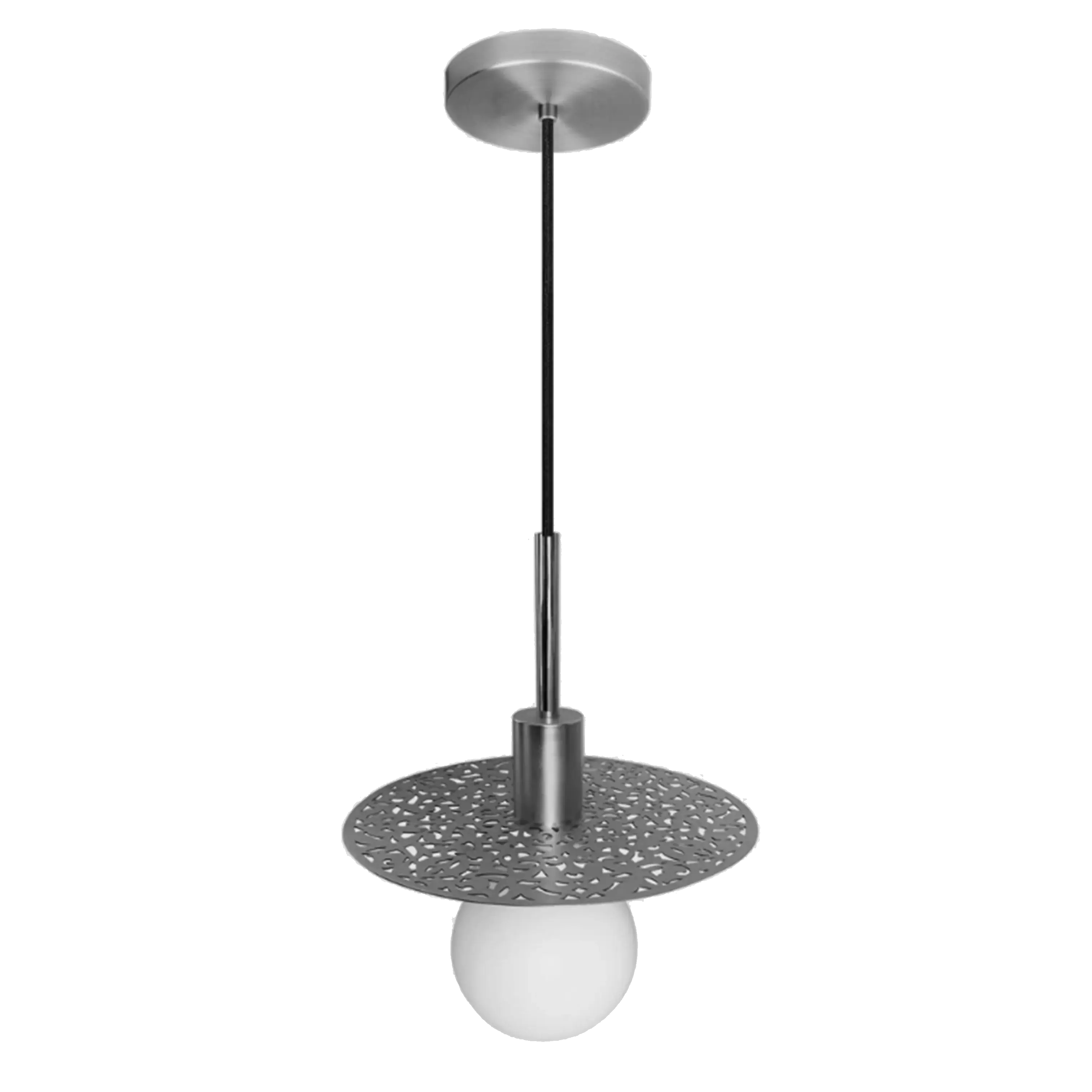 Dounia Home - DH-RIADISLED-MD-PC - Riad Disc LED Suspension - Polished Copper