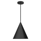 Dounia Home - DH-KOBCONSHA-MD-BRS - Koba Cone-Shaped Pendant Light - Polished Brass