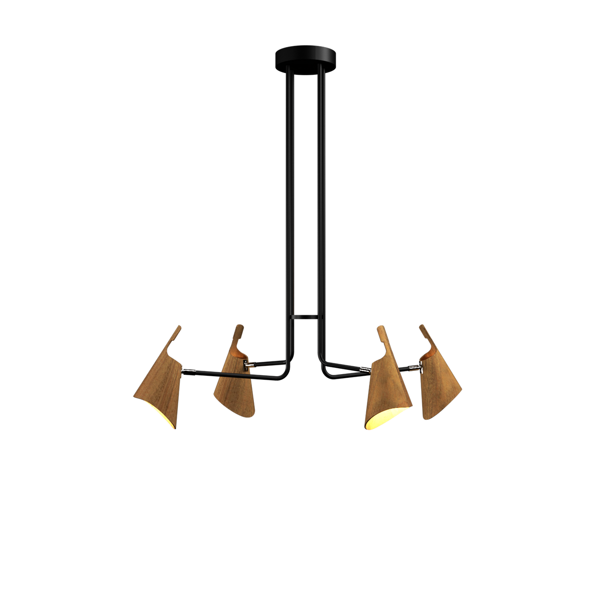 Accord Lighting 1446.09 Balance Accord Pendant in Louro Freijo