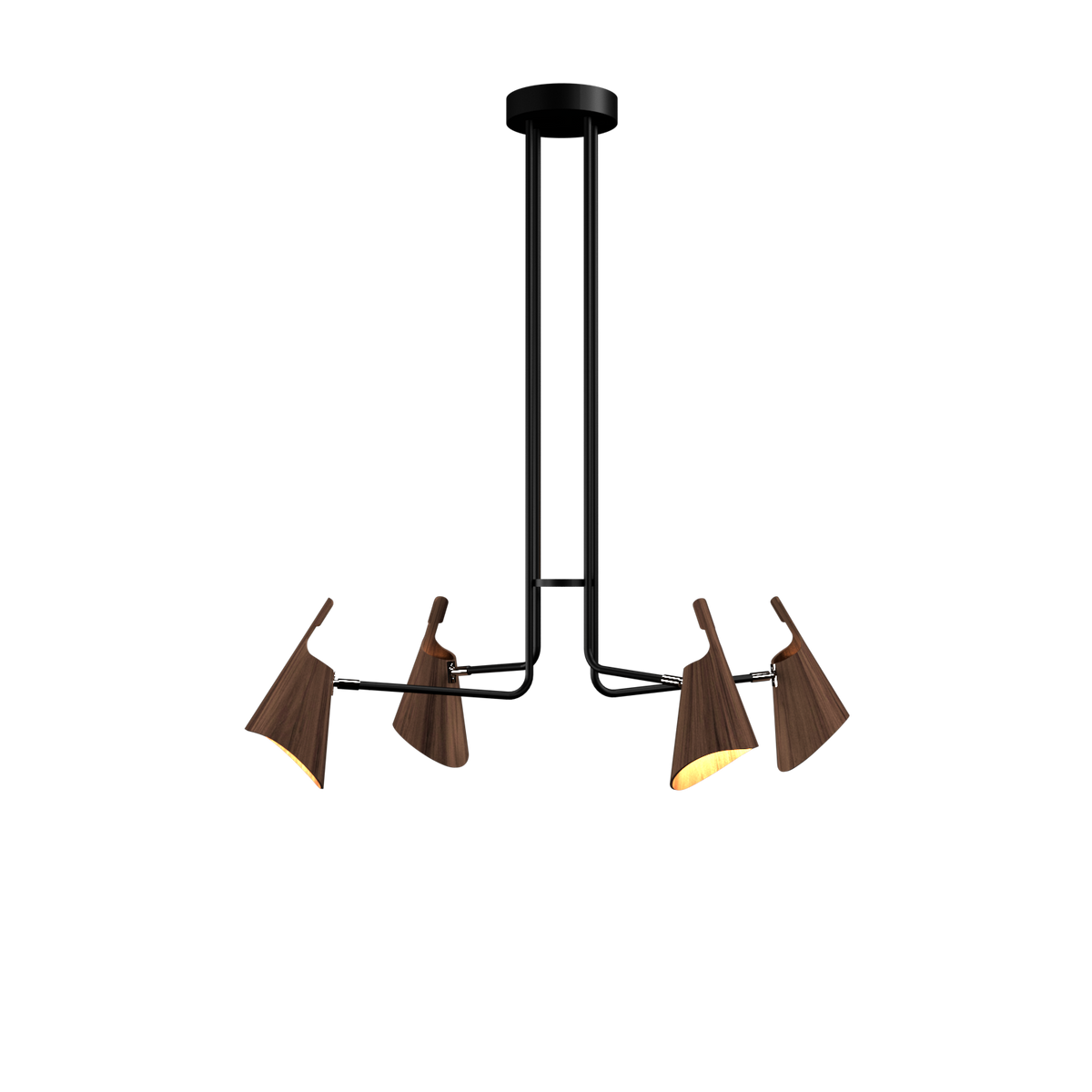 Accord Lighting 1446.18 Balance Accord Pendant in American Walnut